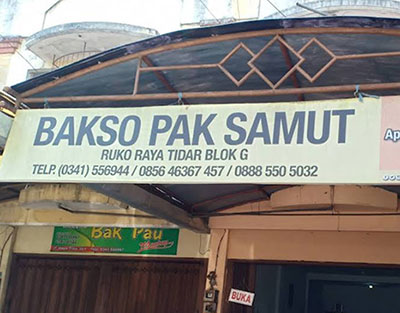 Pak Samut Meatball Malang